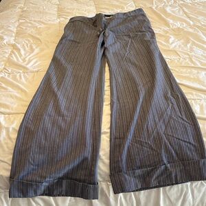 Old Navy Women’s Pinstriped Charcoal Pants
